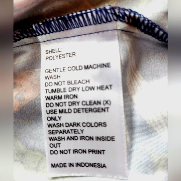 ADIDAS x RITA ORA Superstar Roses Baroque Butterflies Blue Red Track Jacket XS - Picture 14 of 16